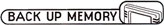Back Up Memory